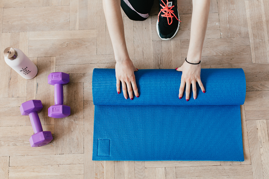 Pilates demonstration